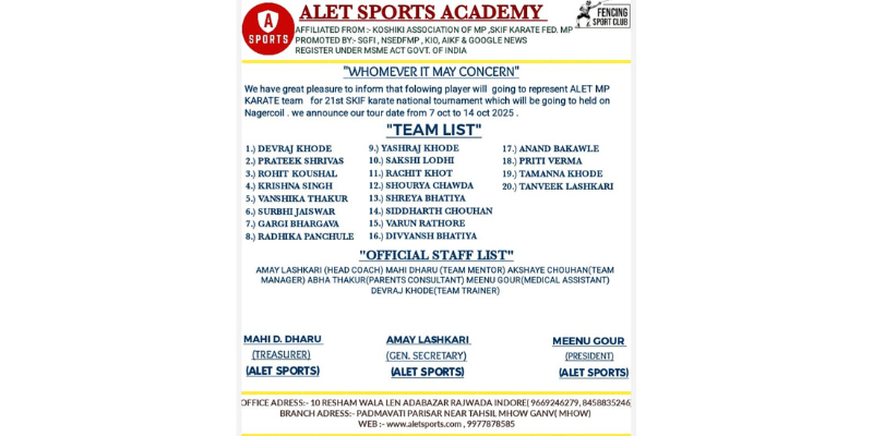 ALET Sports Academy